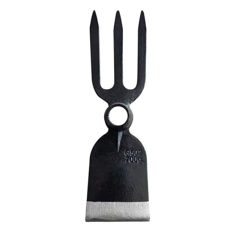 High Quality Carbon Steel Farming Tools Garden Double Head Fork Hoe