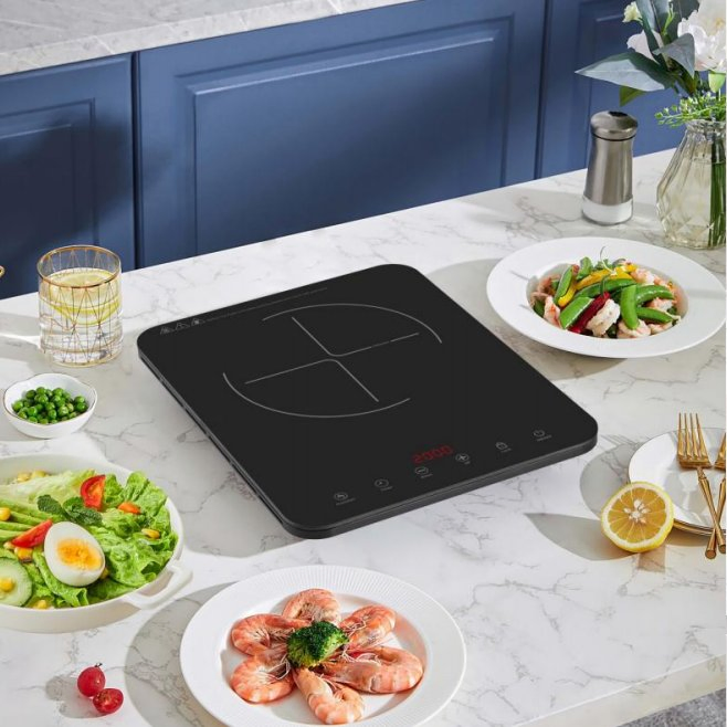 Fashionable Potable Electric Cooking Stove New Design Induction Cooker Slim Body