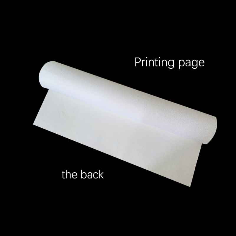 Wall Paper Rolls for Printing Eco Solvent Printable Wallpaper Vinyl PVC Texture Wallpaper