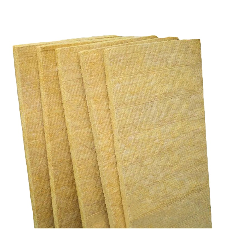 Thermal Insulation 80kg/M3 Stone Wool Board External Wall Insulation 50mm 75mm 100mm 150mm Rock Wool Panel Sheet