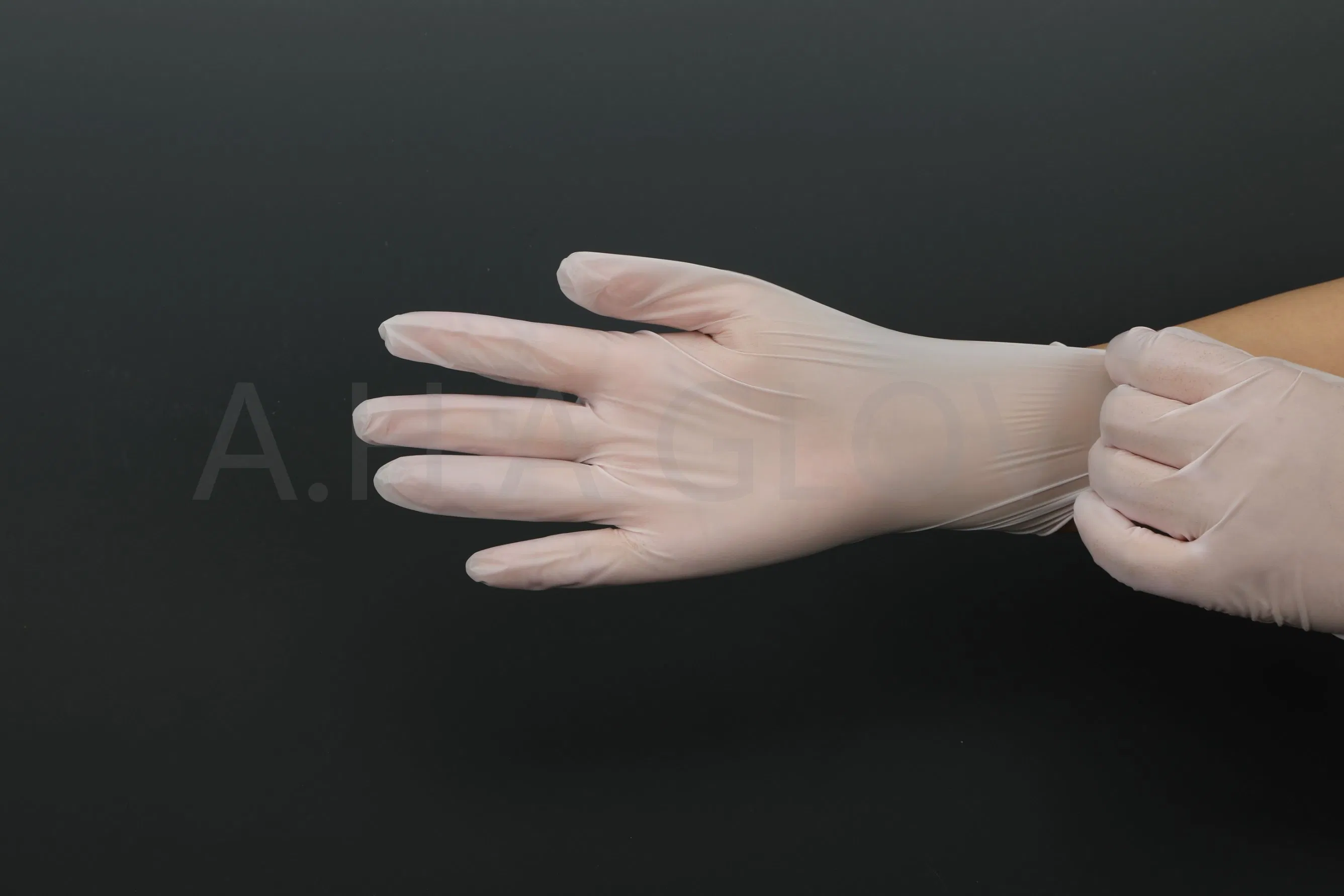 Clear Poly Vinyl Glove Easy Work PE Sanitary Cleaning Clear Disposable Plastic Gloves