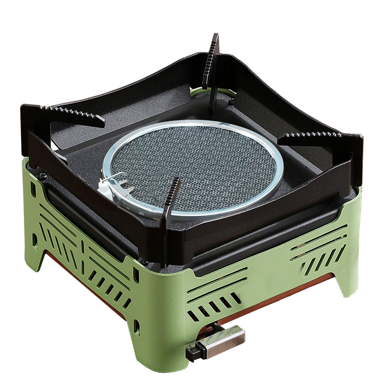 Gas Stove Cassette Gas Burner Portable Folding Stove Outdoor Hiking BBQ Travel Cooking Grill Cooker