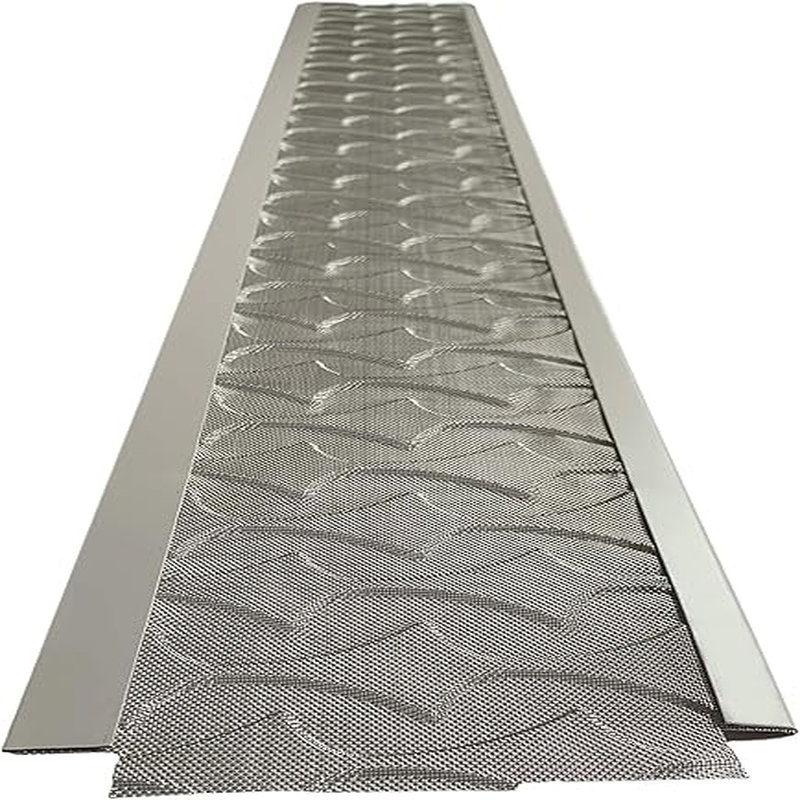 Micro Mesh Aluminum Gutter Guard for Home Roof Leaf Protection