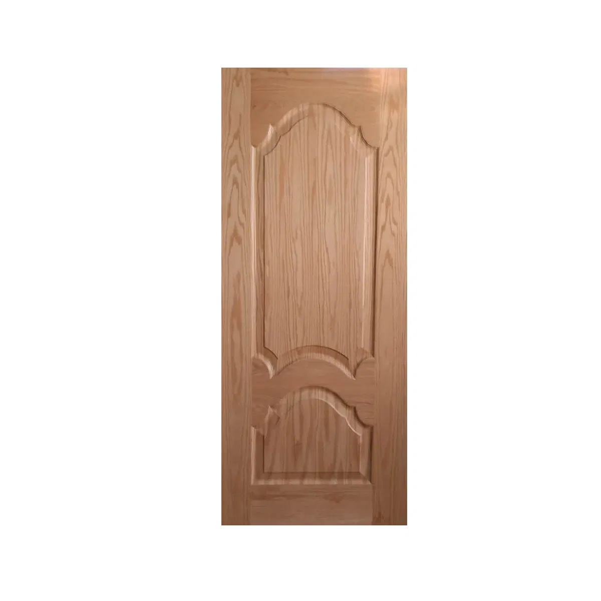 Nature Burma Teak Veneer MDF Molded Door Skin