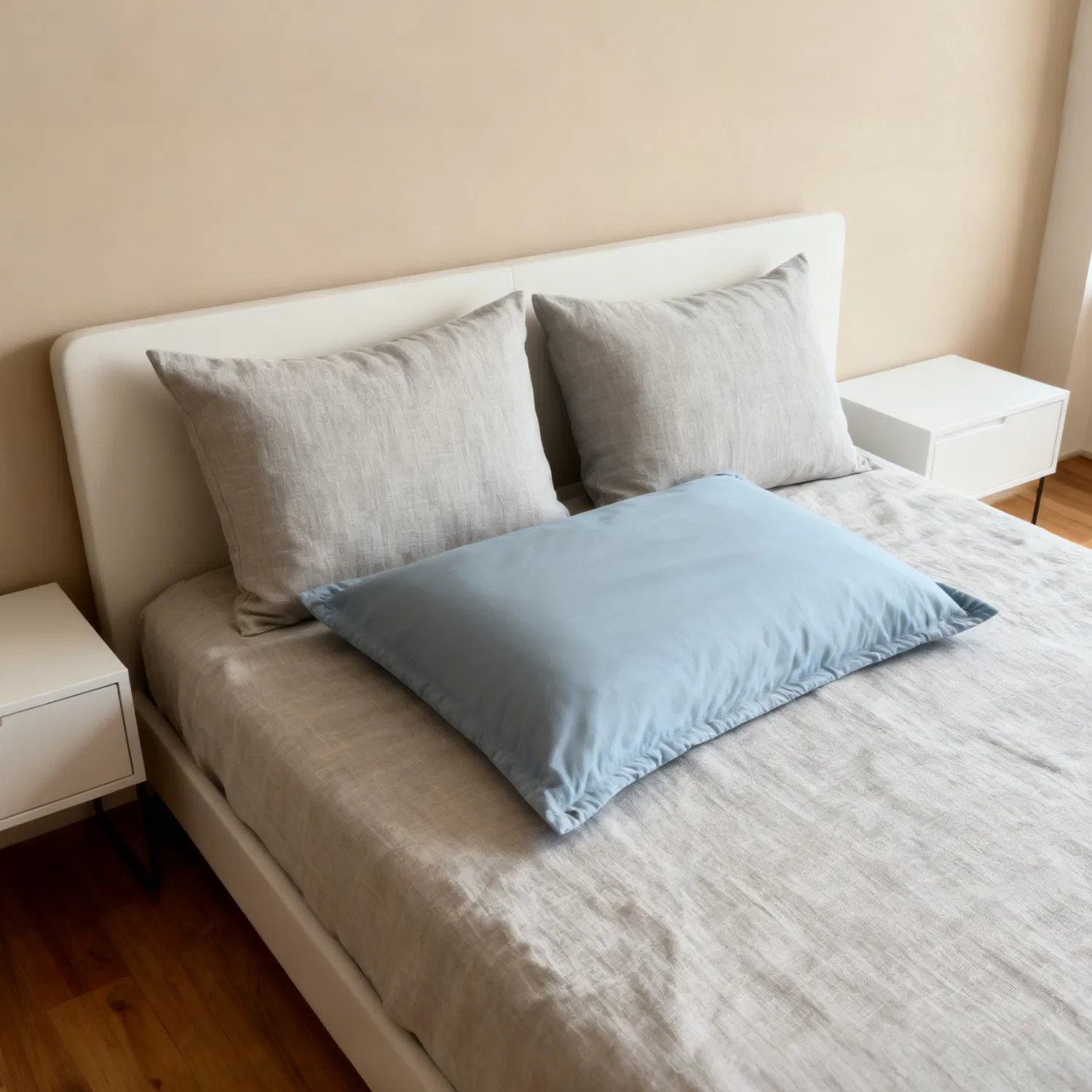 Queen 4 PCS OEM& ODM Zipper Pillow Cover Protectors Waterproof Pillow Case