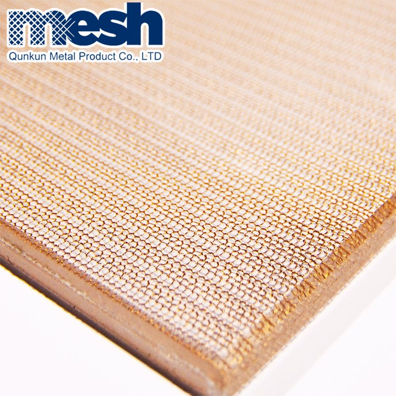 Decorative Glass, Metal Mesh Laminated Glass, Wire Mesh Laminated Glass
