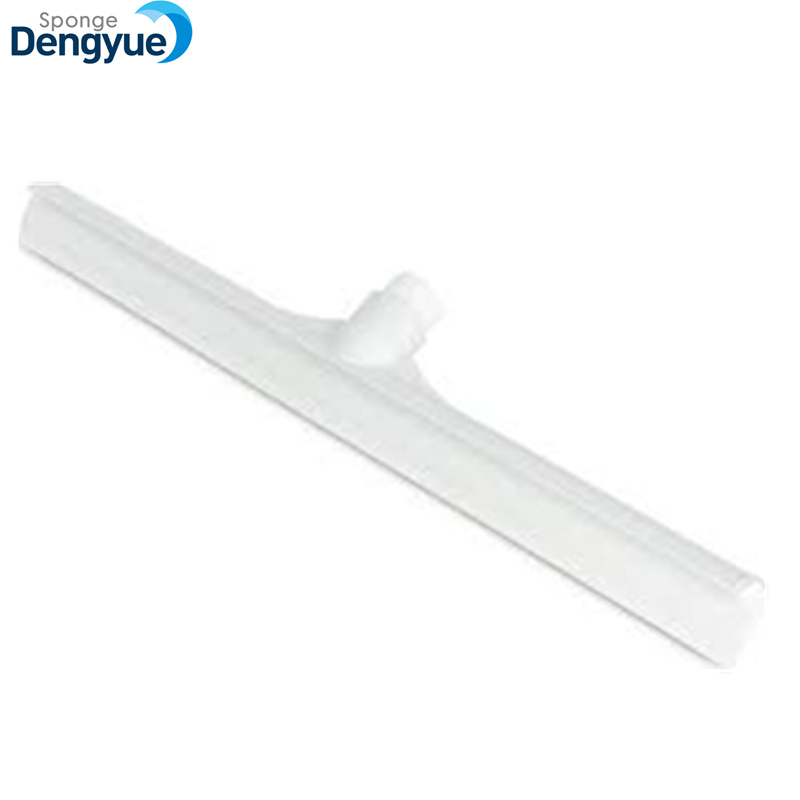Light-Weight Hard-to-Dry Areas Rubber Squeegee Floor Squeegee Foam Head Blade