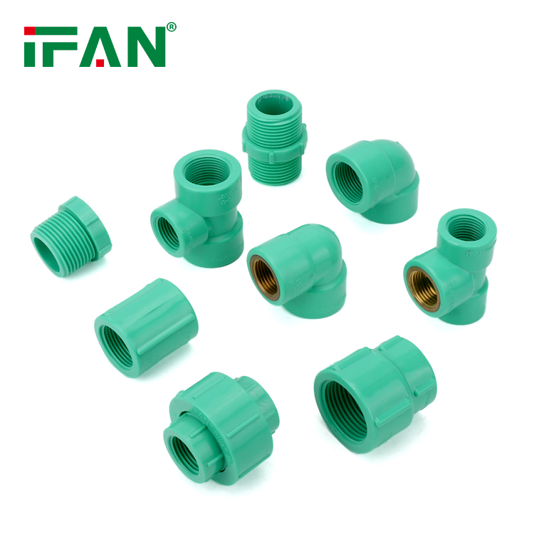 Ifan BS 4346 Low Price 1/2"-2" Green Pn16 Union UPVC Fitting