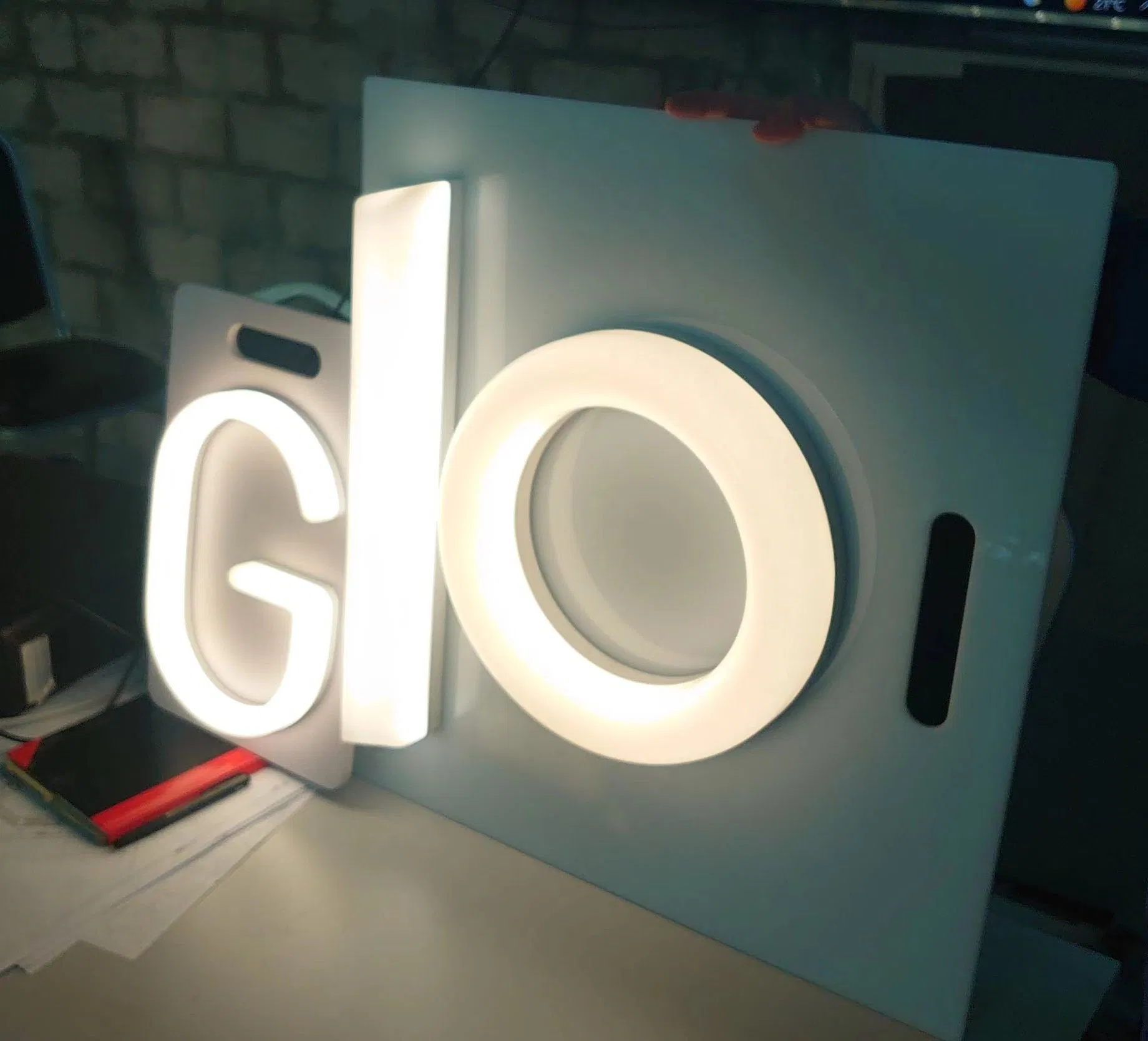 Weatherproof Outdoor Facelit Illuminated LED Acrylic Letters Sign