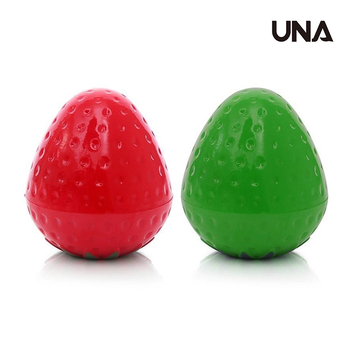 Lip Balm with Long-Lasting Moisturizing Hydration - Fruity Strawberry Scented Lipstick for Youthful Bright Color
