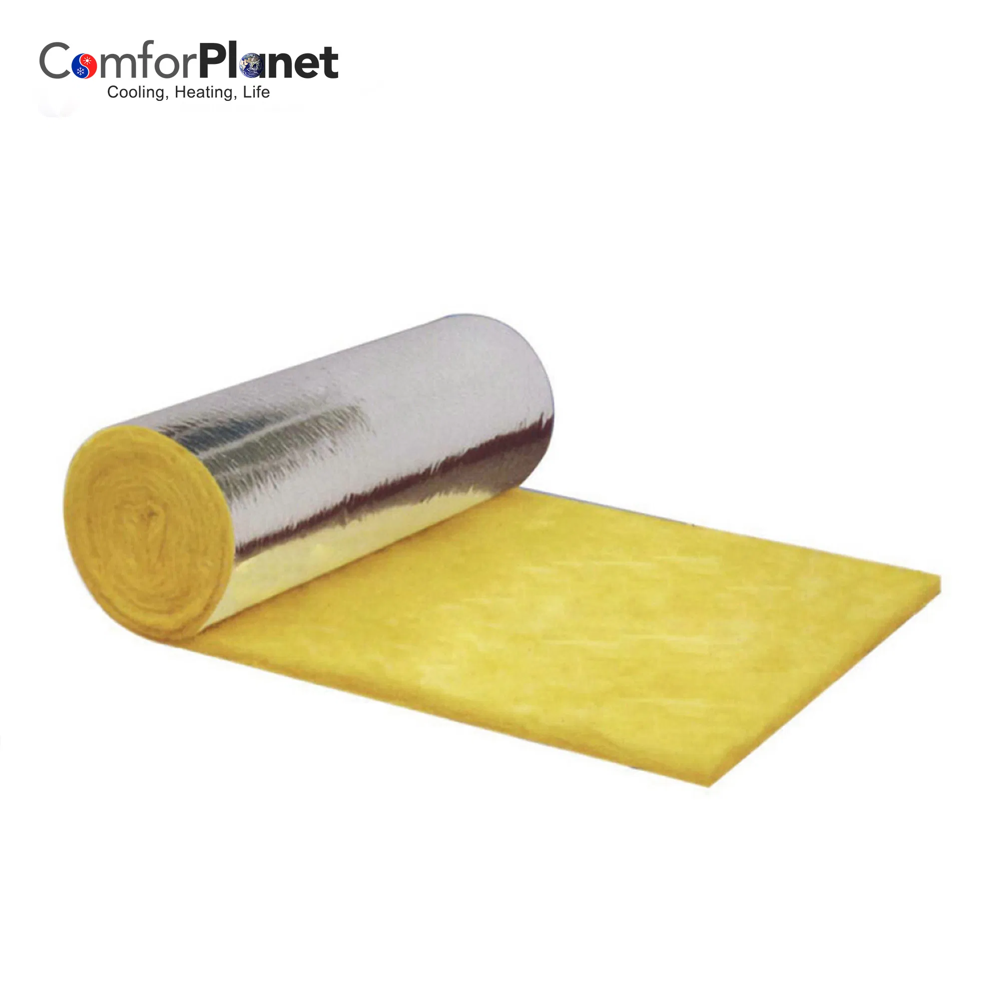 Factory Price HVAC Glass Wool Insulation with Aluminum Foil