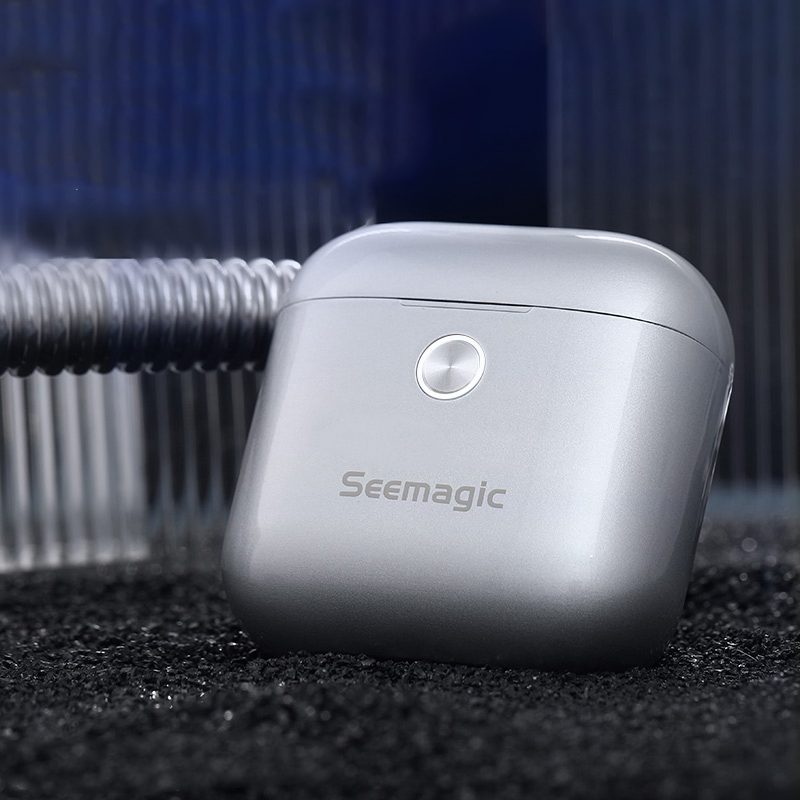 Seemagic Shark/Low Noise/2 in 1 /Portable /Polisher/Nail Cutter/Nail Trimmer