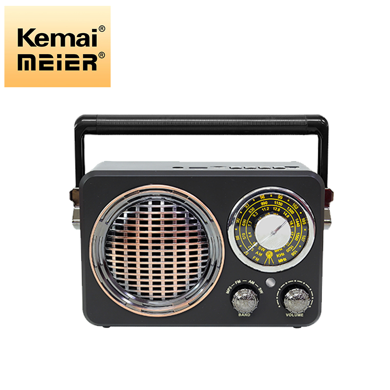 Stylish Retro Design Portable Built-in Speakers Receive The Best Radio