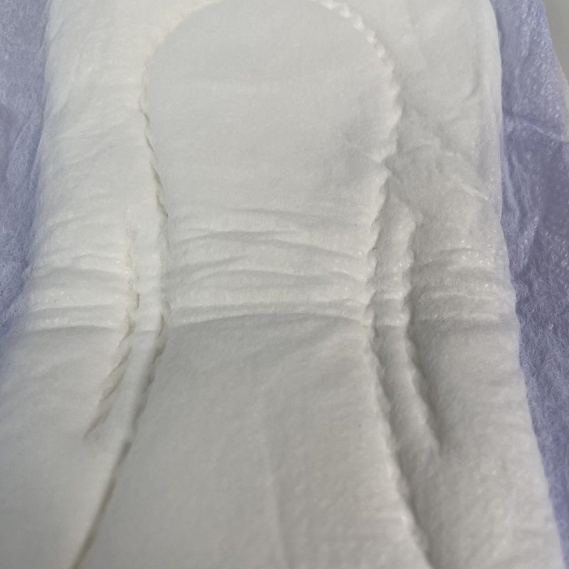 China Factory Wholesale Hot Sale Leak-Proof Night Use Extra Width 310mm Fan Shape Ladies Disposable Menstrual Sanitary Napkins / Sanitary Pads for Heavy Flow