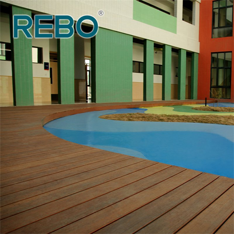 Green Bamboo Parquet Home Carbonized Flooring 140mm Width