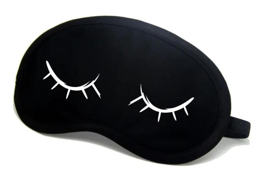 100% Polyester Promotion Customs Sleep Eye Mask