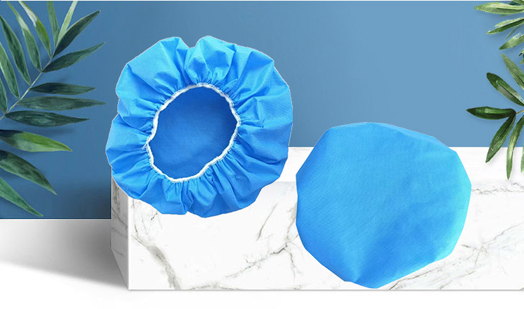 Bouffant Cap SMS20g 21' Disposable Surgical Nurse Cap for Hospital Workshop Use