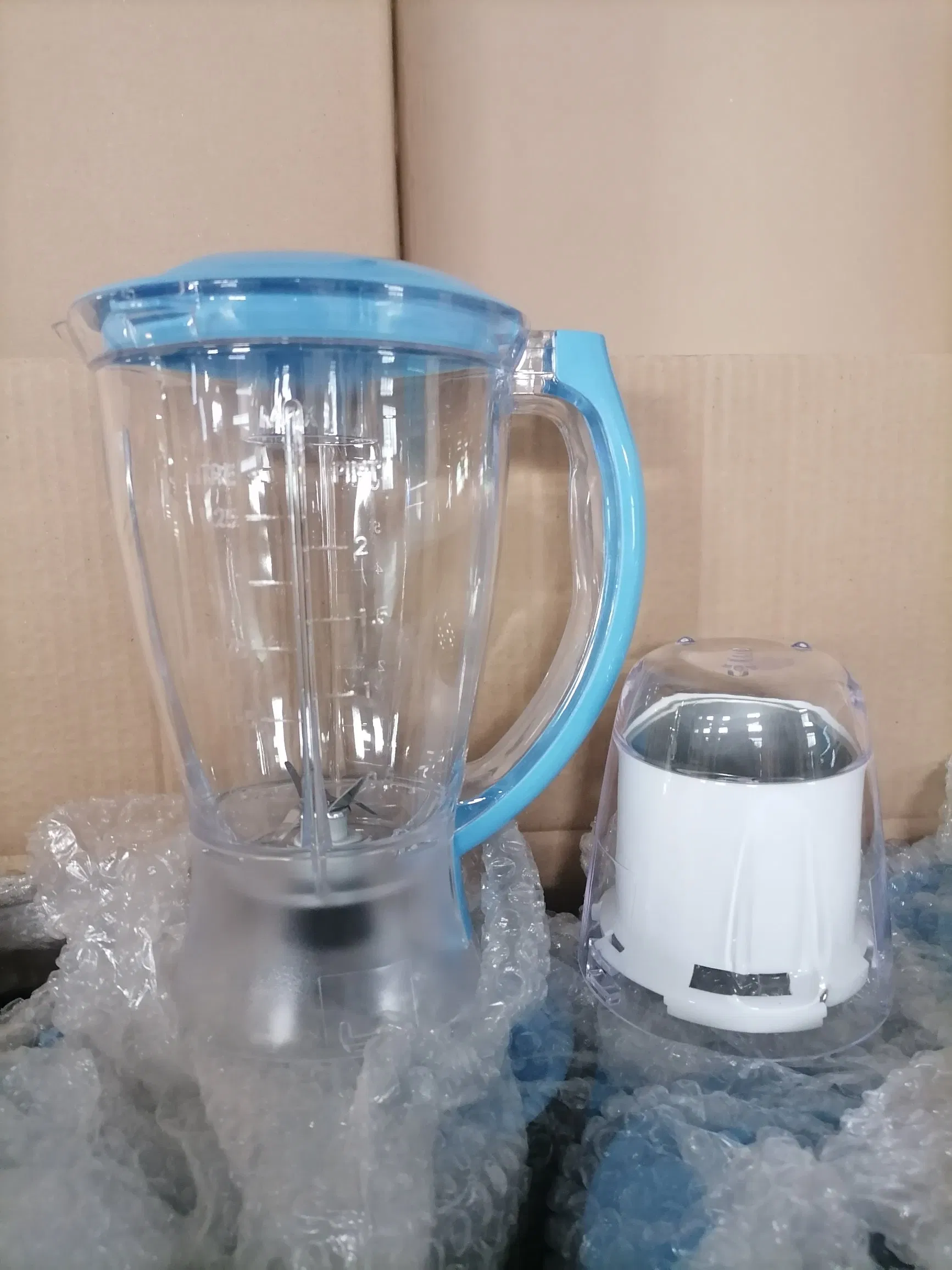 Y44 Round Shape 1500ml Plastic Chopper Unbroken Meat Grinder Juice Extractor