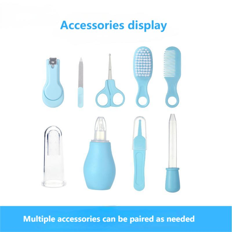 Baby Healthcare and Grooming Kit, Safety Newborn Nursery Baby Care Kit, with Hair Brush Comb, Nail Clipper, Thermometer, Pacifier Clip, Newborn Essentials Girls