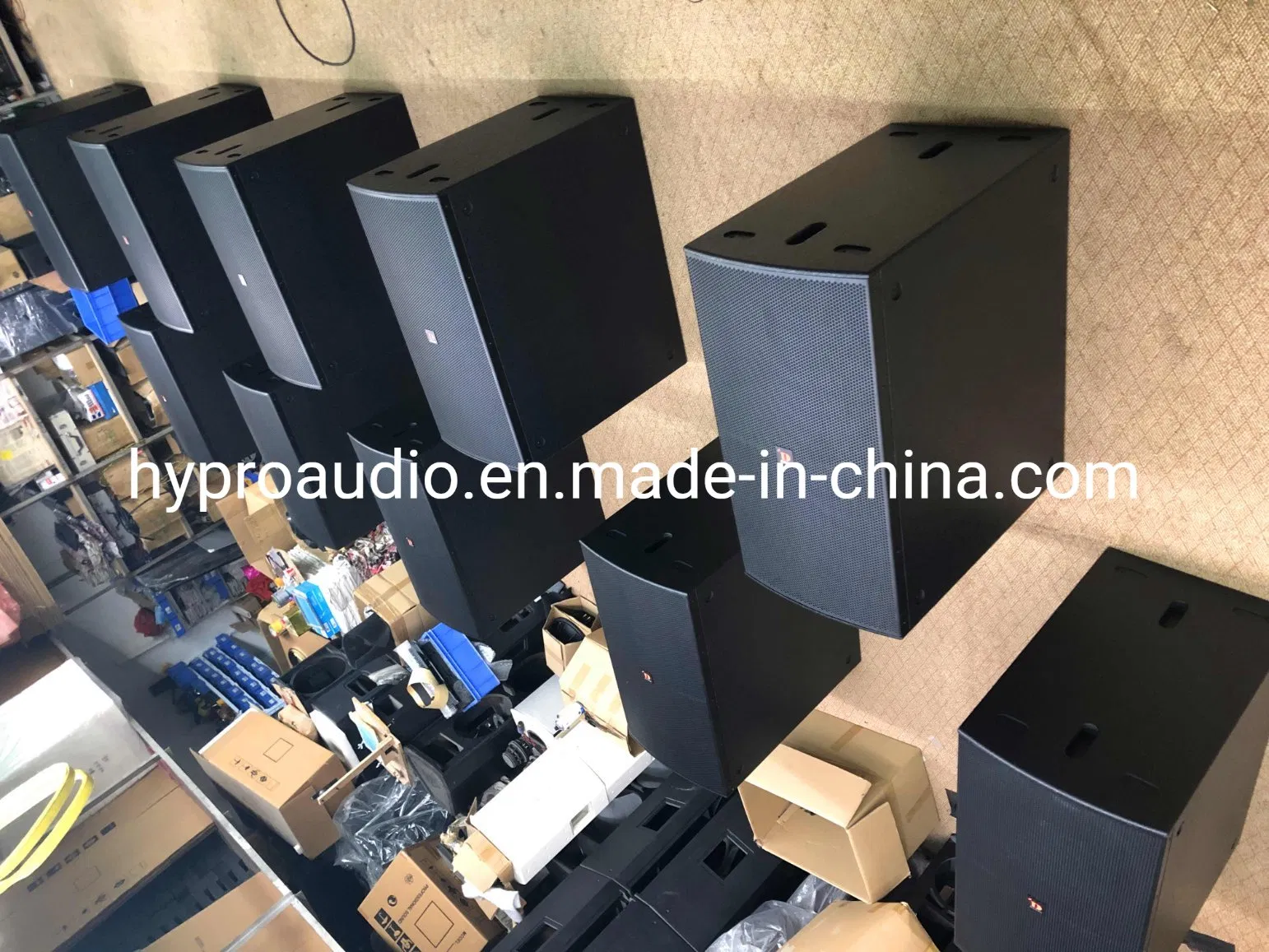 Diase RM218 Dual 18 Inch Powerful Subwoofer RM22 Dual 12 Inch Two Way Speaker