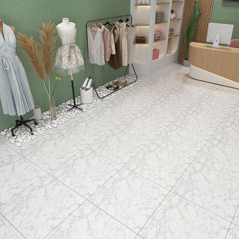 Self-Adhesive PVC Flooring Geometric Design Waterproof for Bedroom, Hotel Decoration