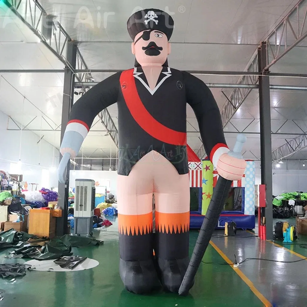 Promotion Giant Inflatable Pirate Cartoon Inflatable Pirate Captain for Advertisement