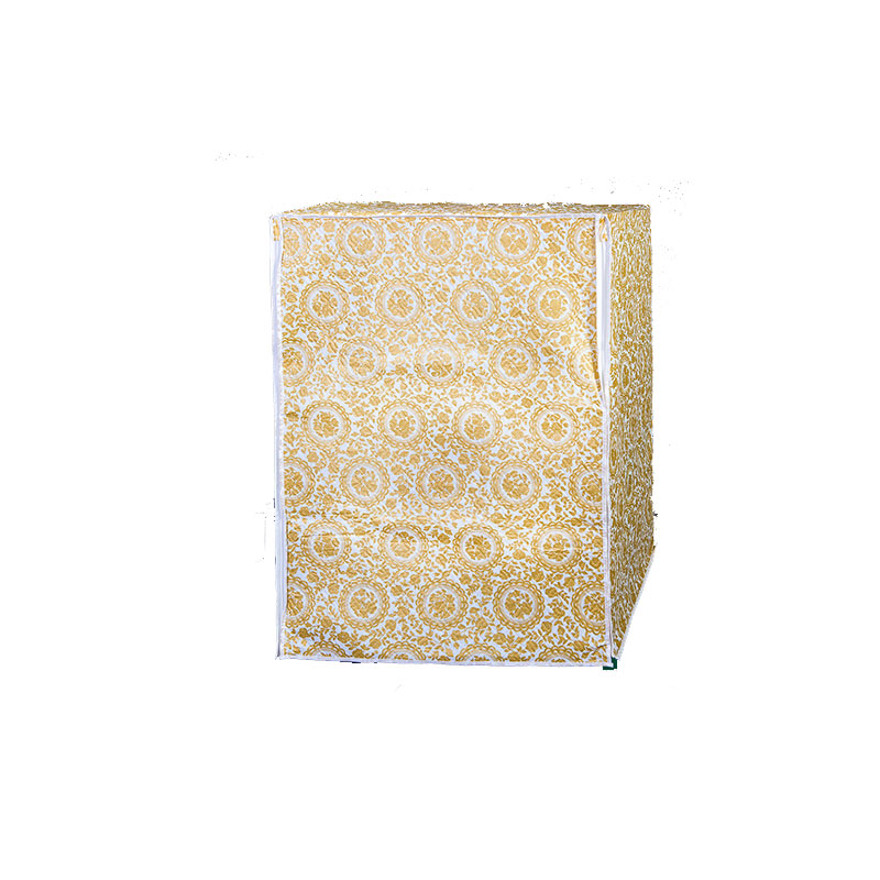 Washer/Dryer Cover for Front Load, Washing Machine Cover Waterproof, Dustproof and Anti-UV, Heavy Duty Oxford Washer Covers for Outside, Color Flowers Bubbles