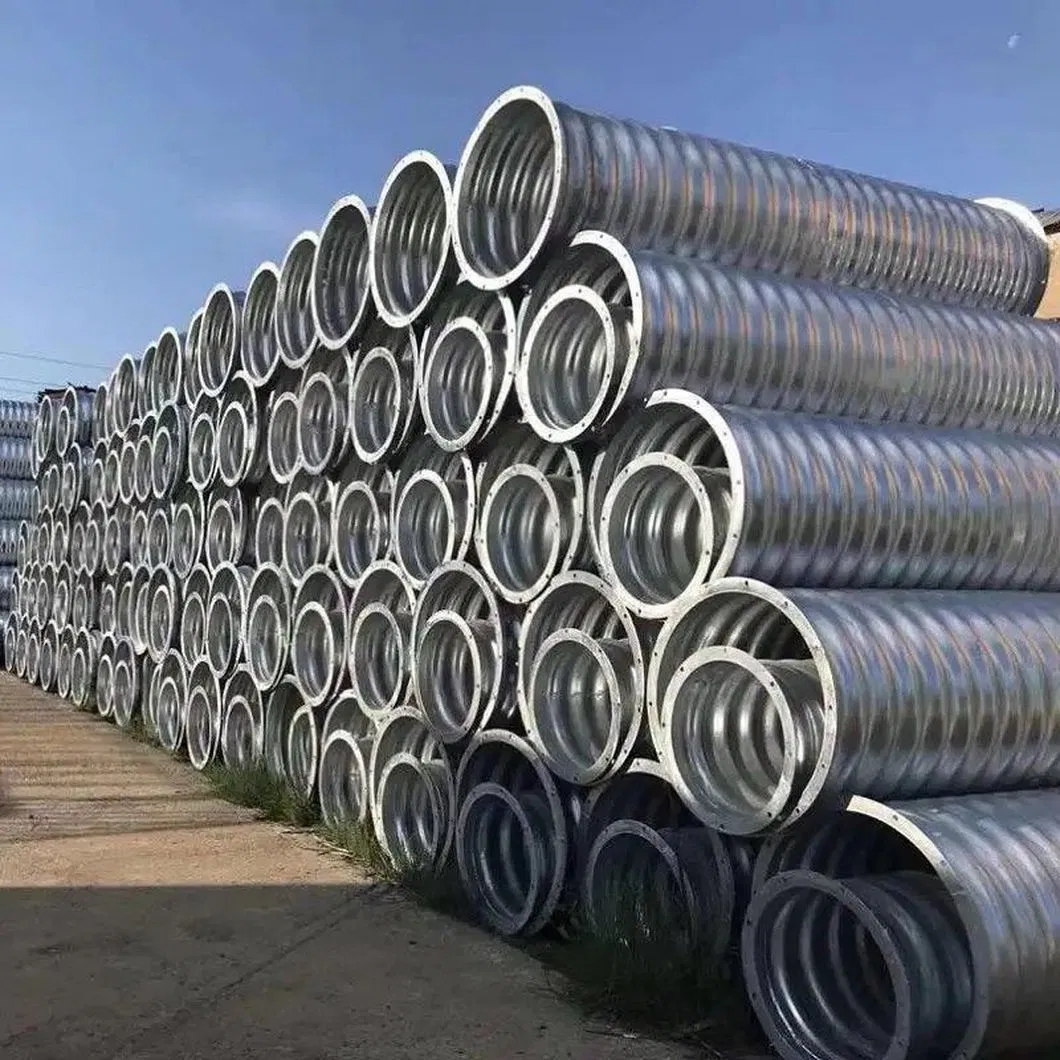 Factory Price High Corrosion Resistance Customizable Galvanized Corrugated Steel Pipe