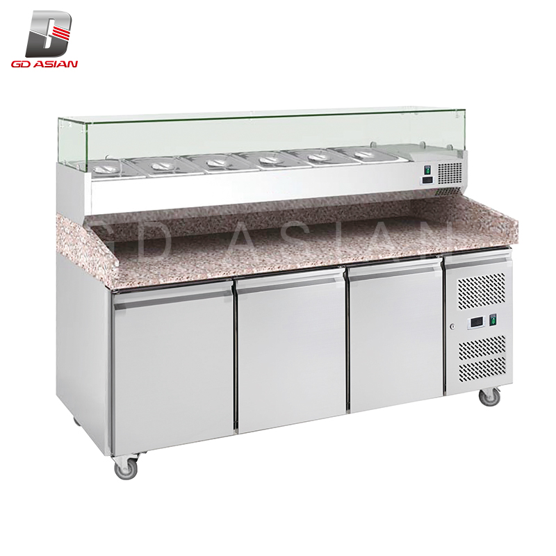 Stainless Steel Pizza Table for Commercial Kitchen