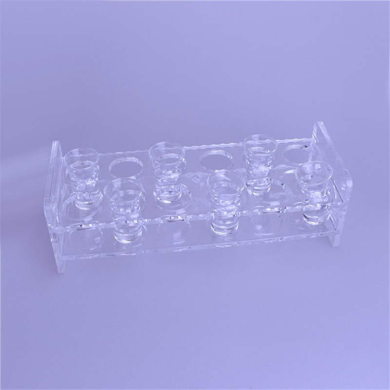 Bar Cup Holder Acrylic Rainbow Bullet Cup Holder Creative One Cup Cocktail Cup Holder