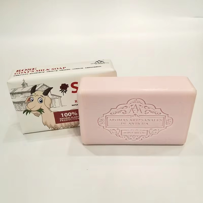 150g Hot Sell Organic Whitening Goat Milk Cheap Soap for Face Body
