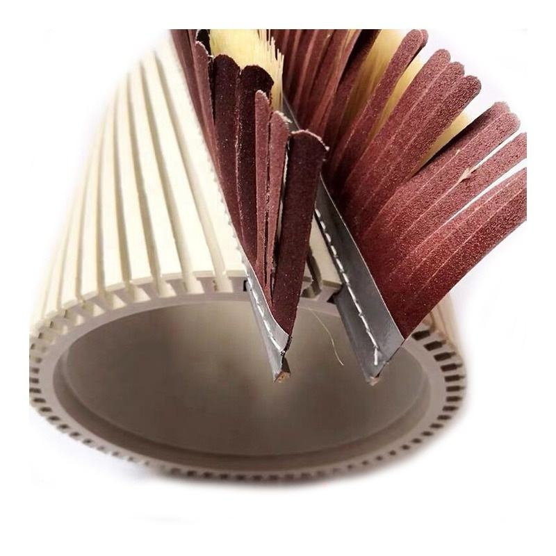 Custom Sanding Roller Brush Woodworking Sander Roller Brush Sandpaper Sisal Polishing Brush Sandpaper Sisal Sanding Roller Brush Wood Polishing Brush Roller