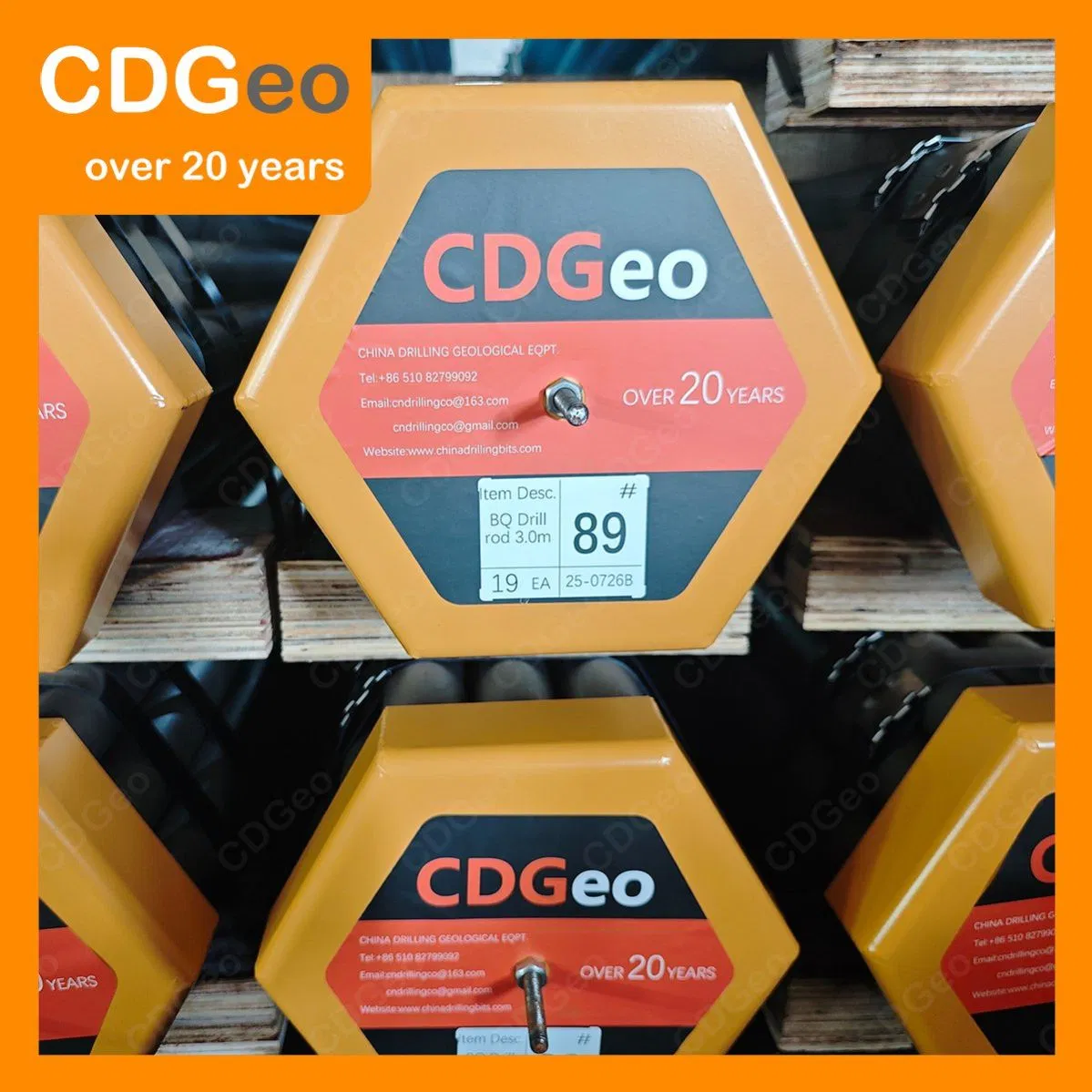 Alloy Steel Drill Rod for Hard Rock Drilling