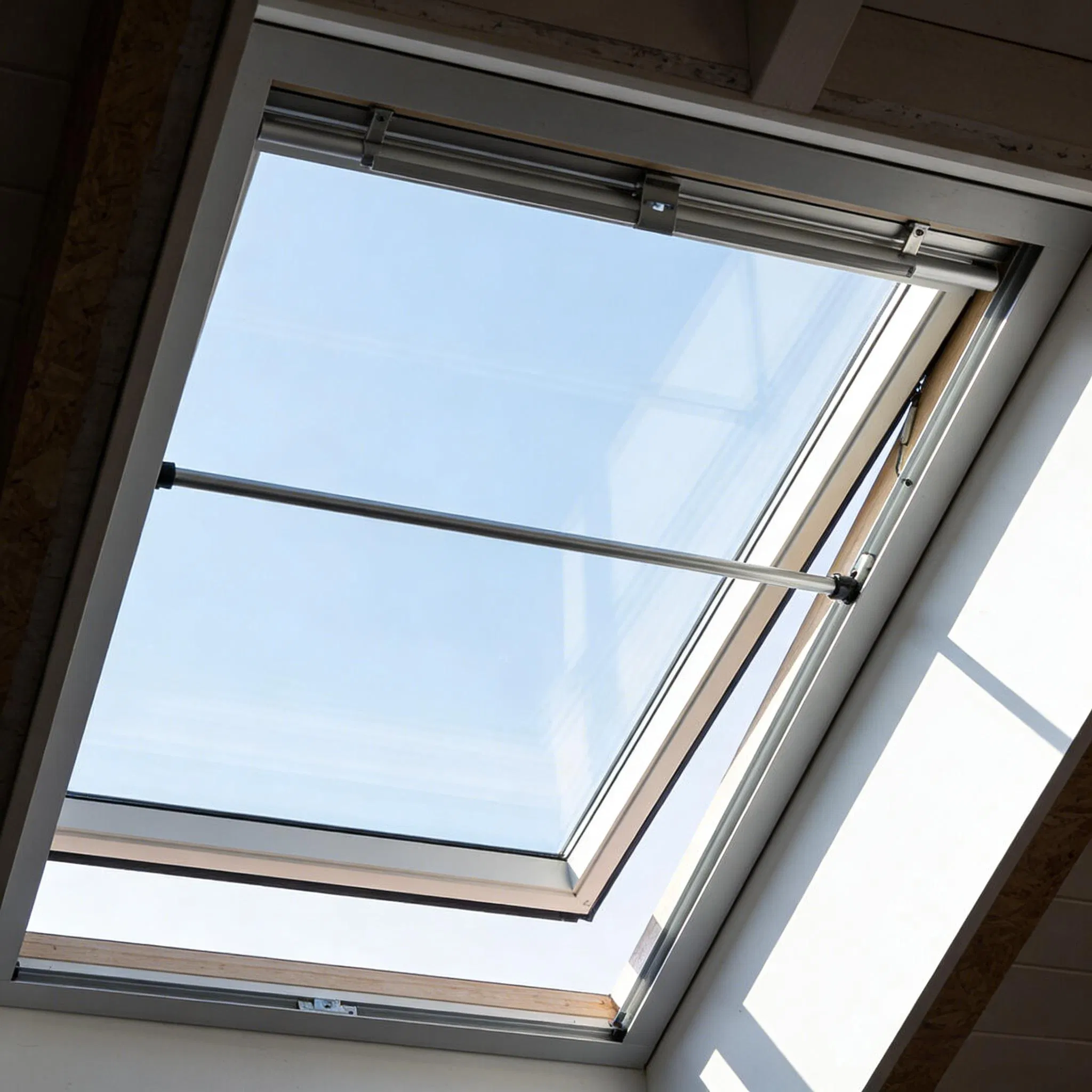 Elegant Aluminum Alloy Sliding Skylight with Premium Electrophoresis Treatment