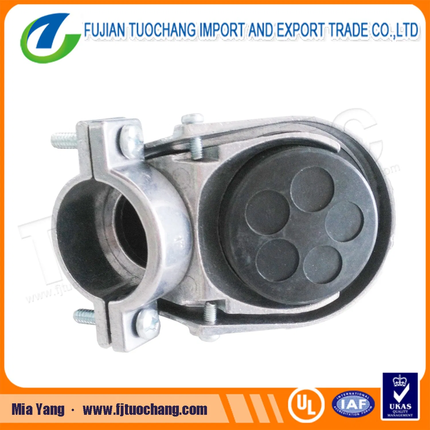 Aluminum Service Entrance Cap Weatherhead Clamp on Type