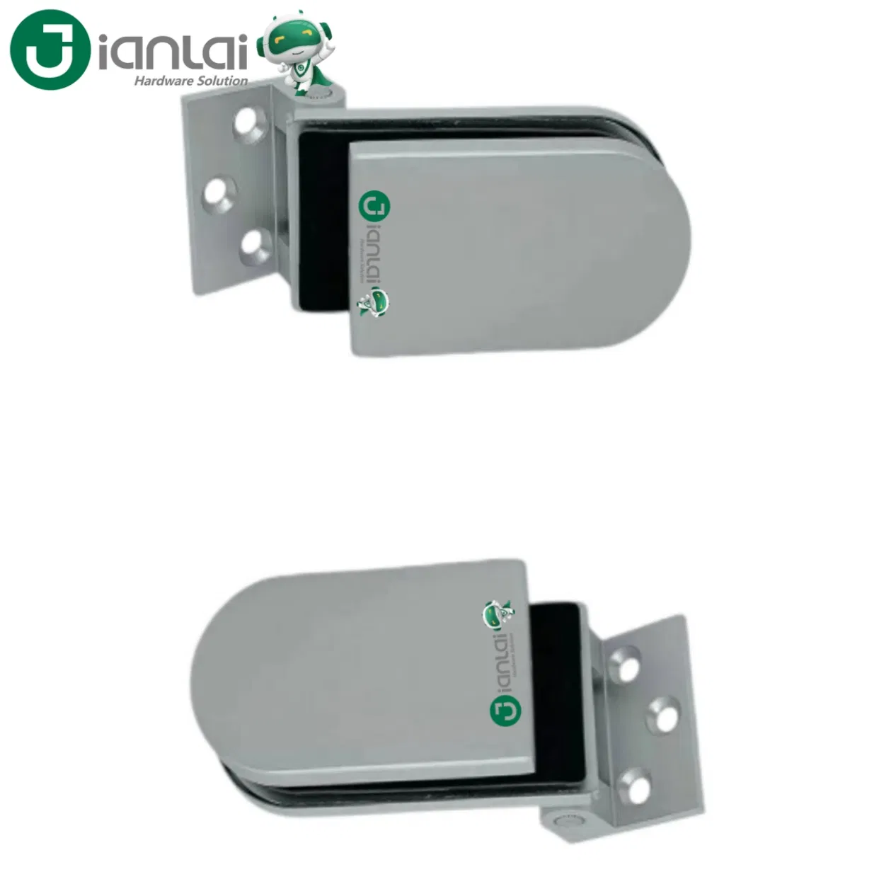 Frameless Glass Door Top Clamp Patch Fittings Corner Clamp 90 Degree