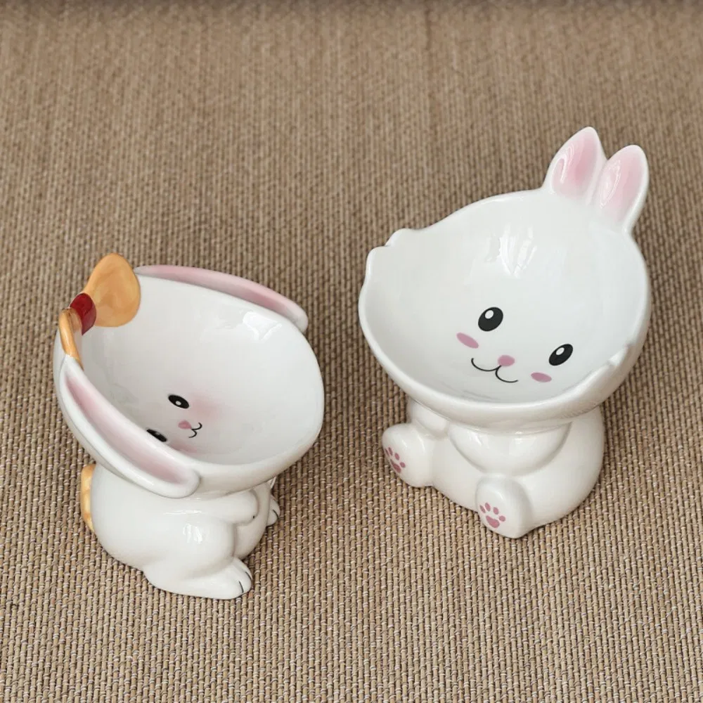 Blank Sublimation Pet Cat Dog Ceramic Food Water Bowl