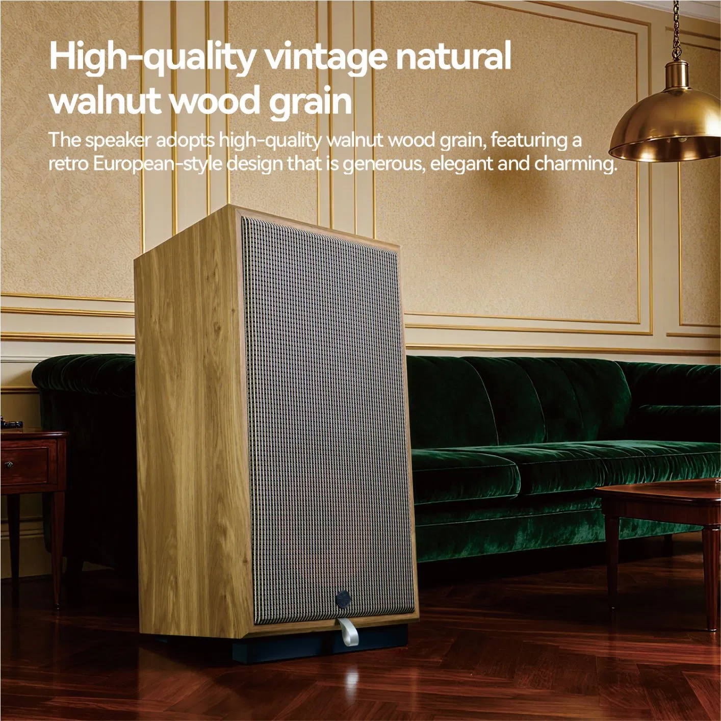 High-Demand Popular Products Vintage Style High Fidelity Professional Speaker for Living Room Hi-Fi Listening