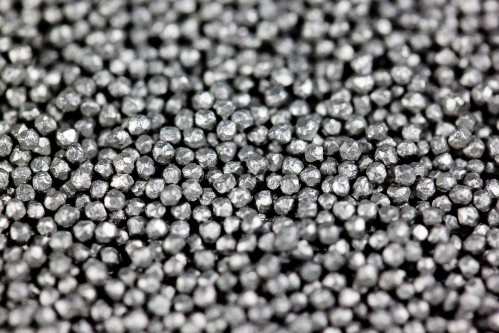 Цинковая дробь для абразивной очистки поверхностей