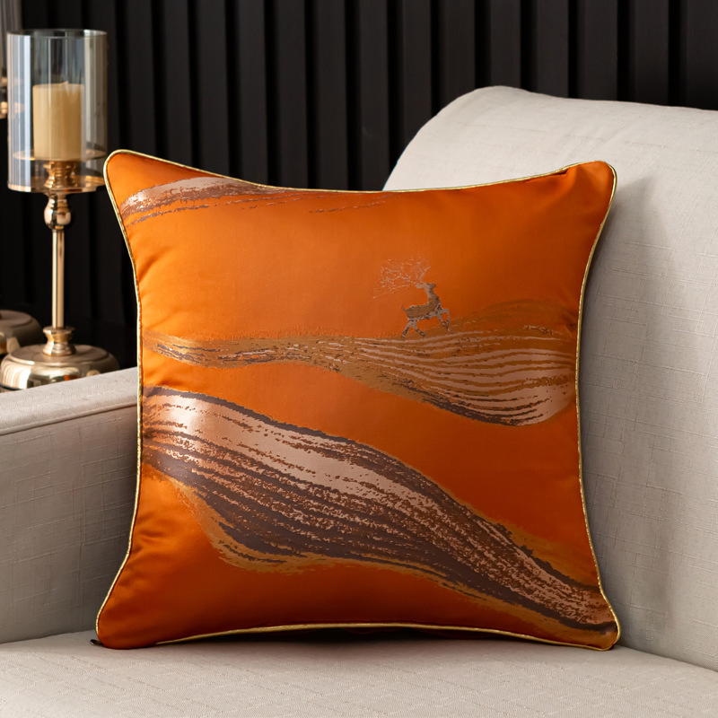 Home Decorative Ins Style Luxury Cushion Cover Sofa Jacquard Pillow Case