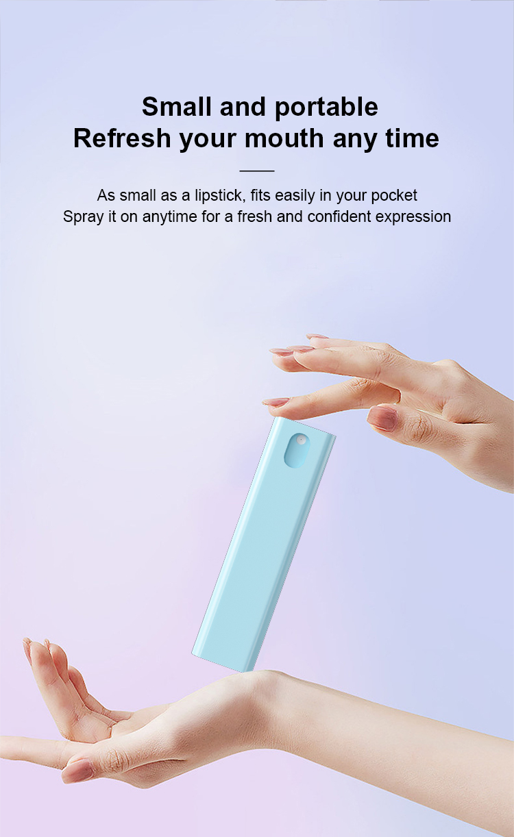 Glorysmile Fruit Flavored Mouth Spray Portable 3s Fresh Breath