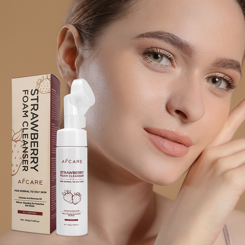 Natural Organic Korean Face Wash Cleansing Mousse Pore Moisture Oil Control Foaming Facial Cleanser