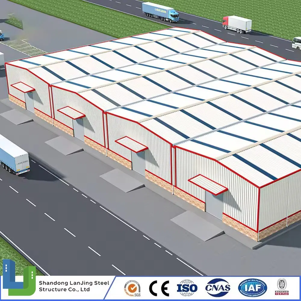 San Salvador Fast Install Steel Structure Warehouse for Industrial Plant Logistics Park