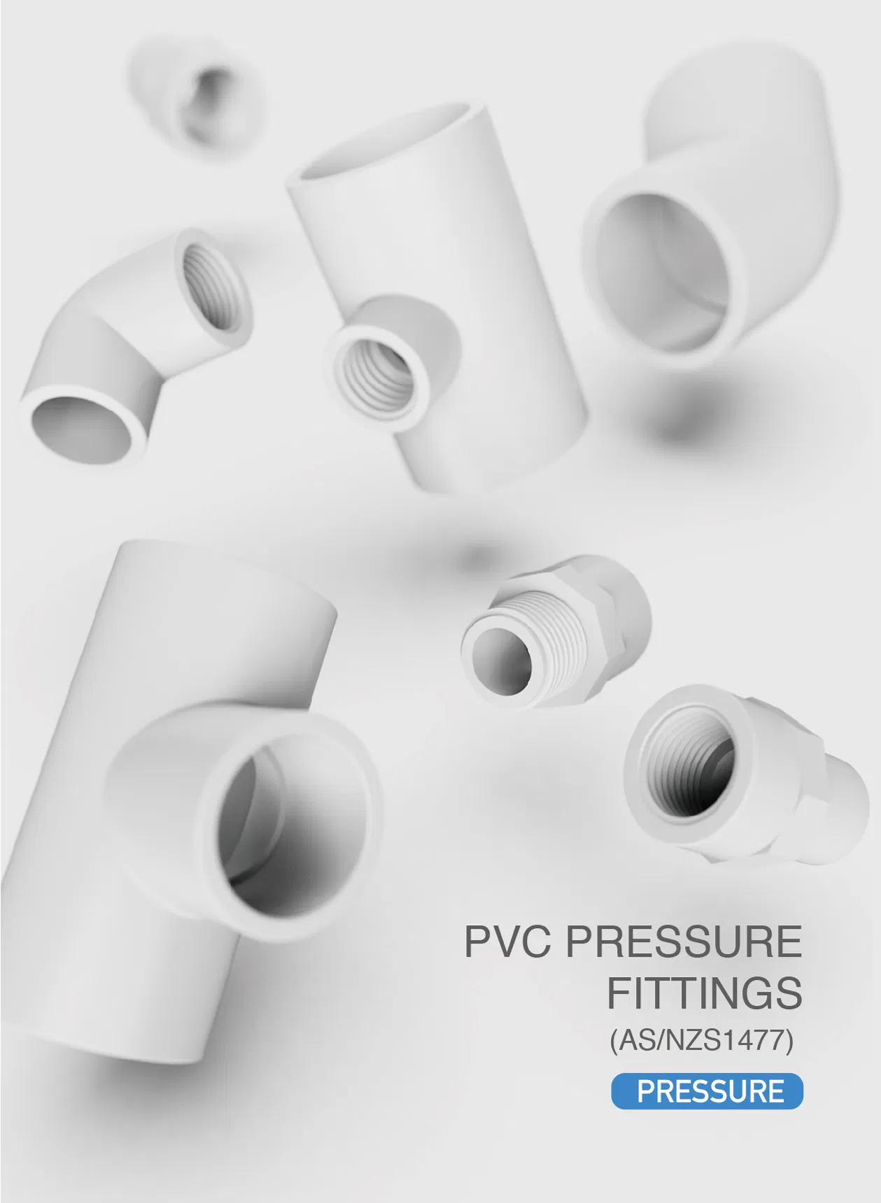 Фитинг пластиковый PVC Era AS/NZS1477 с сертификатом Watermark