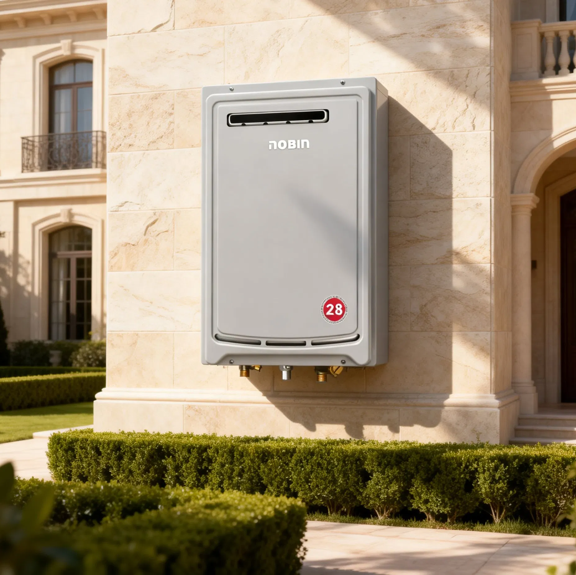 Gas Water Heater with 28L/Min Capacity and 56kw Power