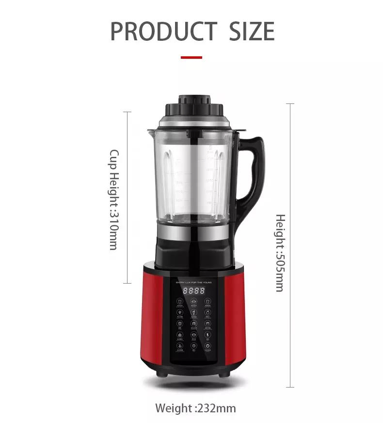 800W 2.0L Electric Fruit Smoothie Vegetable Mixer High Speed Juicer Table Blender