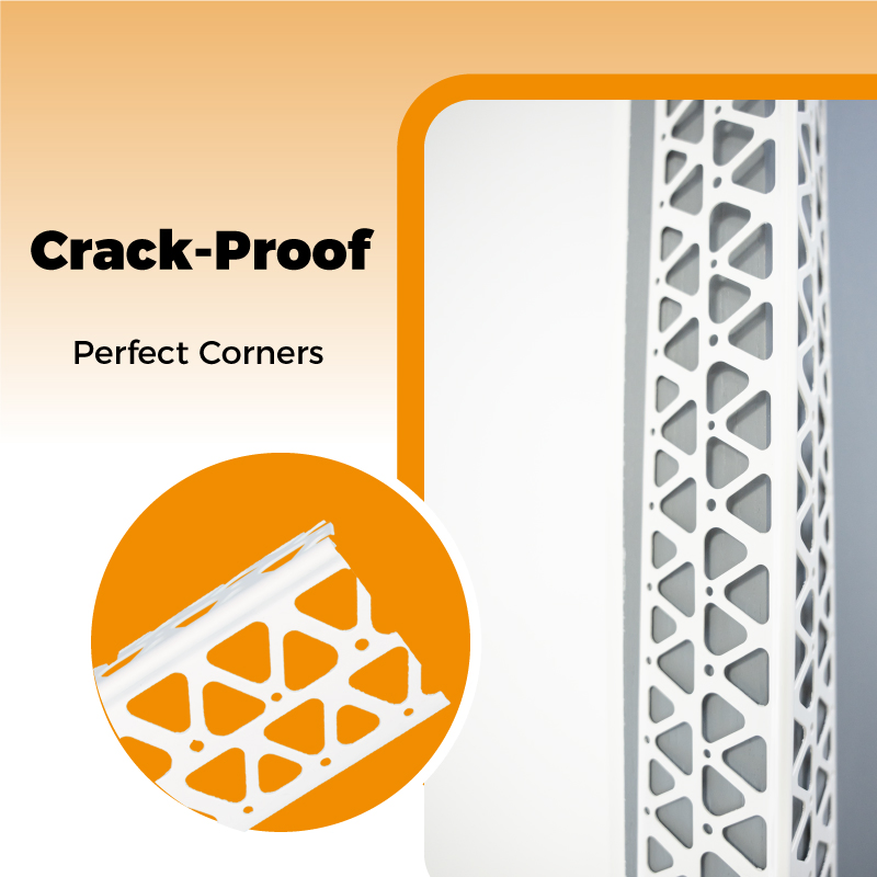 Easy to Cut Cost-Effective PVC Corner Bead for Drywall Projects