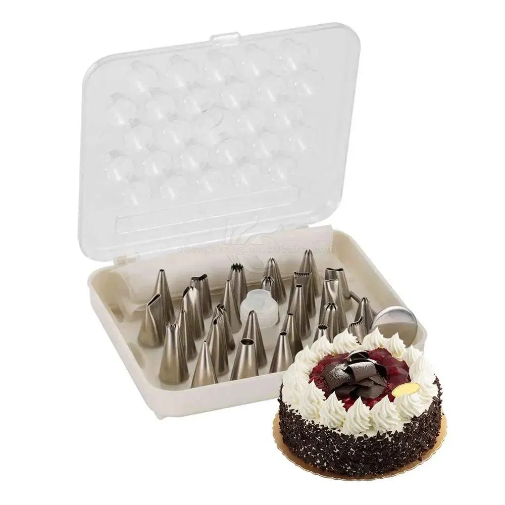 52-Piece DIY Icing Tips Nozzles Cookie Cake Decorating Tool Set