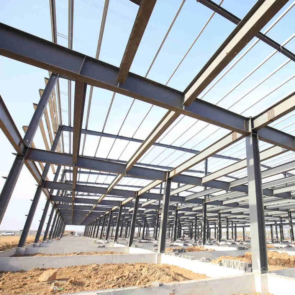Qingdao Industrial Long Span Galvanized Fabrication Construction Peb Steel Structure