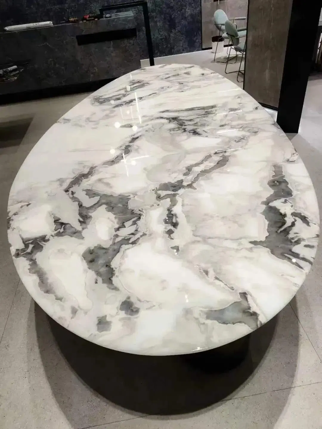 2024 White Marble Oyster Ehite Big Size Luxury for Project